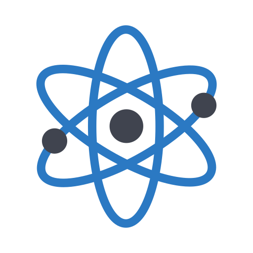 Atom - free icon