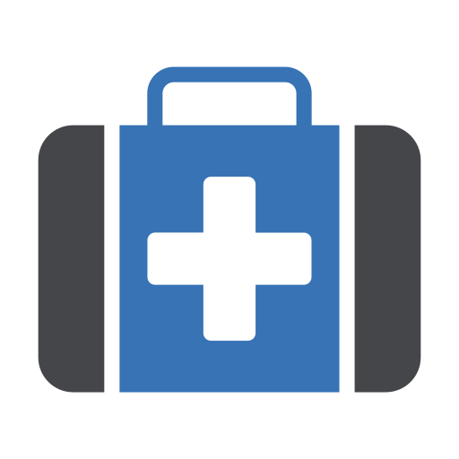 First aid kit Generic Blue icon