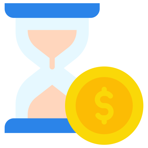 reloj de arena icono gratis