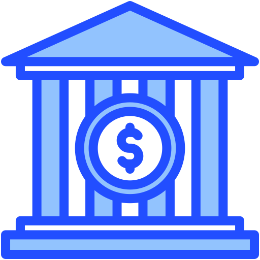 Bank Generic Blue icon