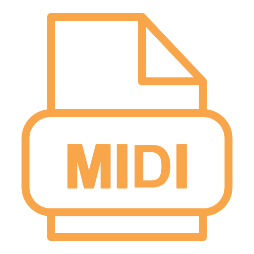 midi icono gratis