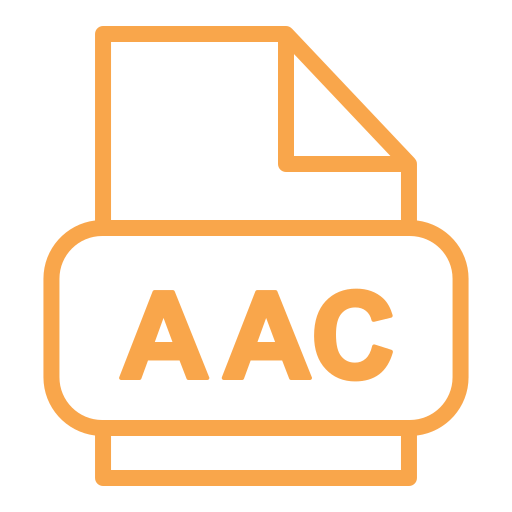 archivo aac icono gratis