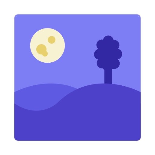 night life icono gratis