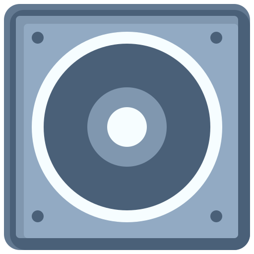 subwoofer icono gratis