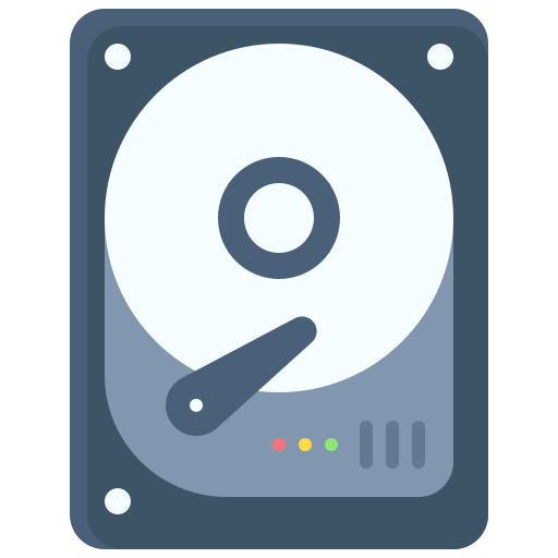 Hard disk drive Generic Flat icon