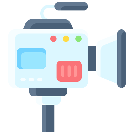 camara de video icono gratis