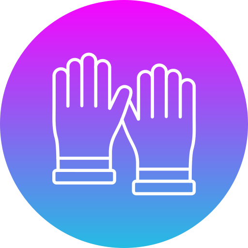 Guantes de limpieza icono gratis