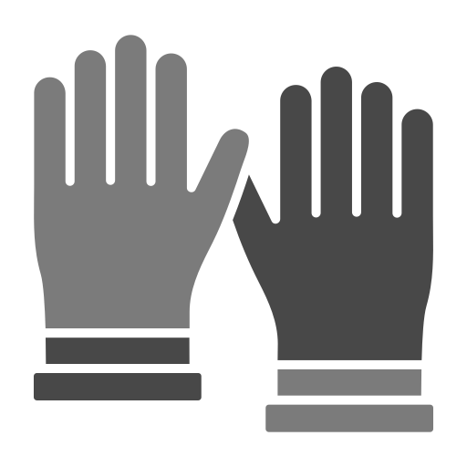 Guantes de limpieza icono gratis