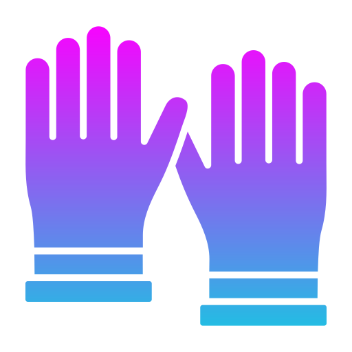 Guantes de limpieza icono gratis