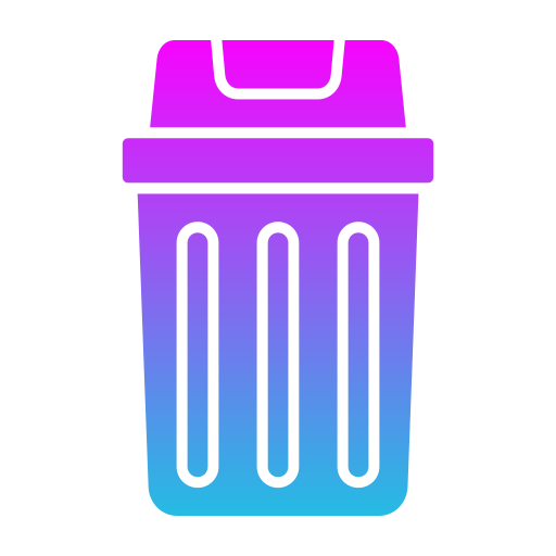 contenedor de basura icono gratis