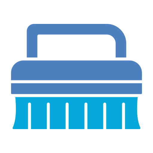 cepillo de limpieza icono gratis