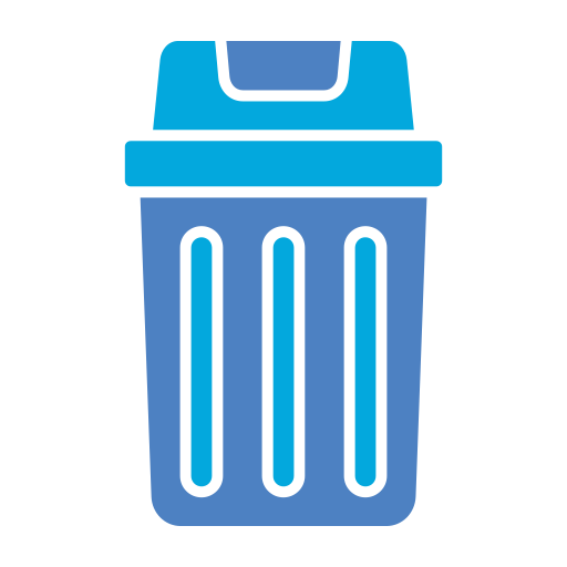 contenedor de basura icono gratis