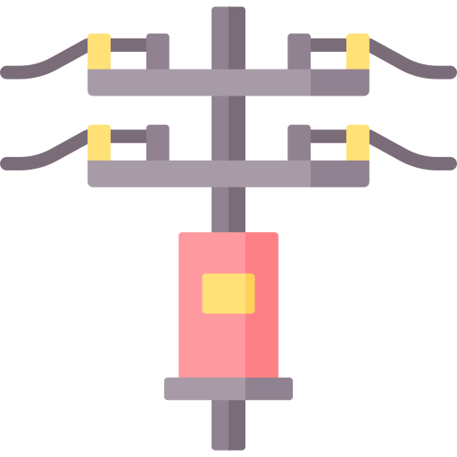 Electric pole Special Flat icon