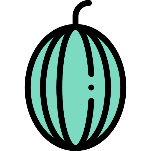 melon Icône gratuit melon Icône gratuit