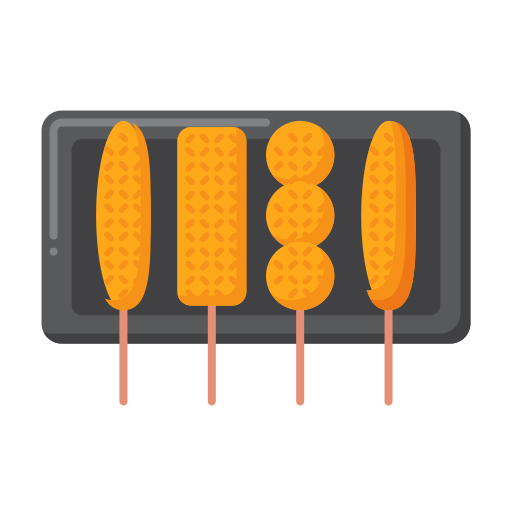 kushikatsu icono gratis