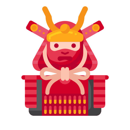 samurai icono gratis