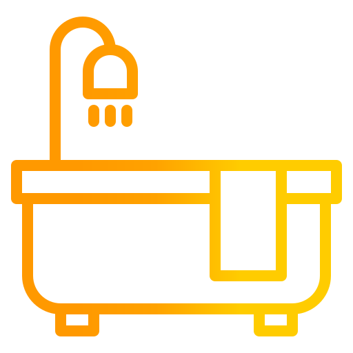 baignoire Icône gratuit baignoire Icône gratuit