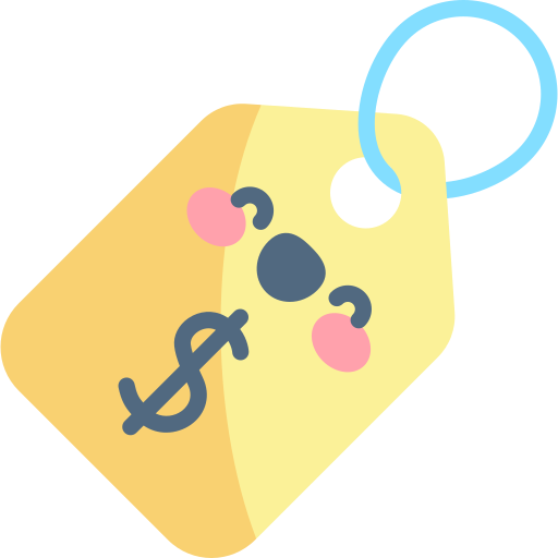 가격표 무료 아이콘