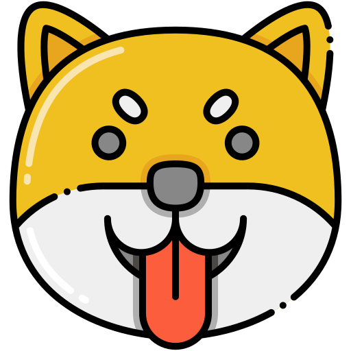 Shiba inu icono gratis