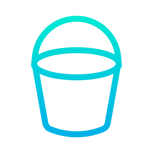 Bucket free icon