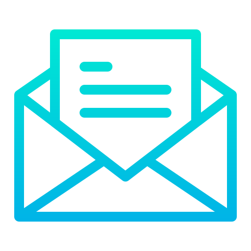 Email Kiranshastry Gradient icon