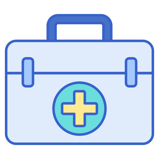 botiquín médico icono gratis