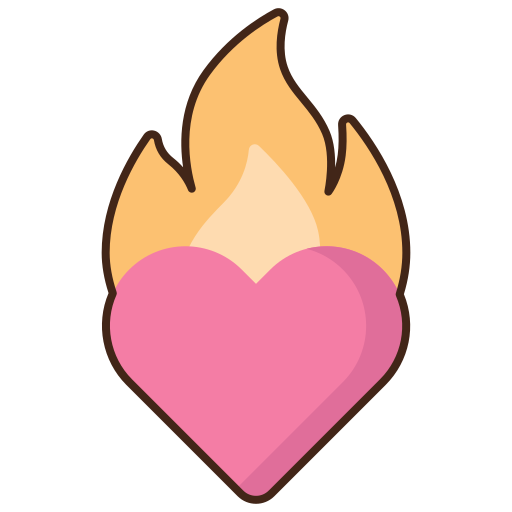 Passion Generic Outline Color icon
