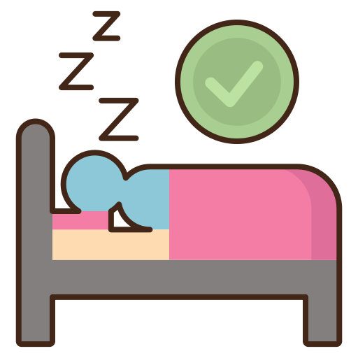 dormido icono gratis