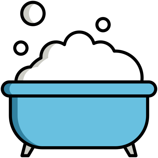 Bath tub Generic Outline Color icon