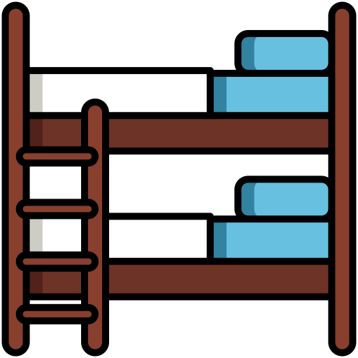 이층 침대 무료 아이콘