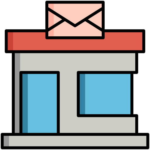 oficina postal icono gratis