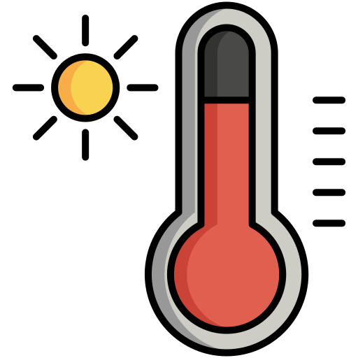 Temperature Generic Outline Color icon