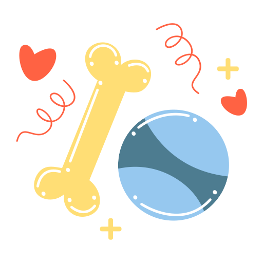 jouet pour animaux de compagnie gratuit sticker