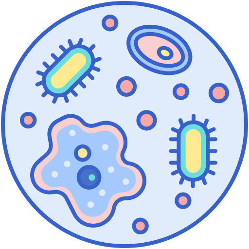 Microorganism Generic Outline Color icon