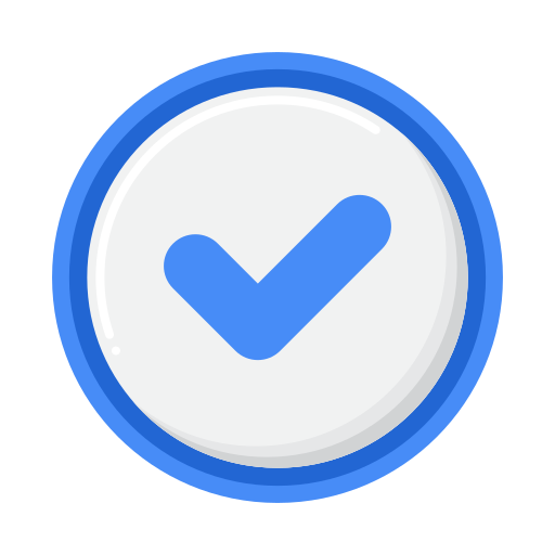 Check mark - free icon