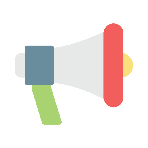 Megaphone free icon Megaphone free icon