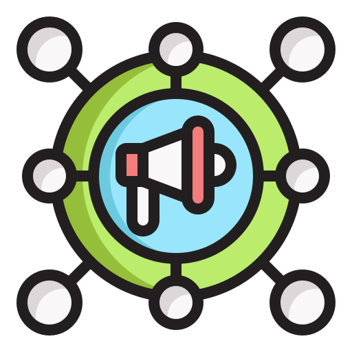 social marketing icono gratis