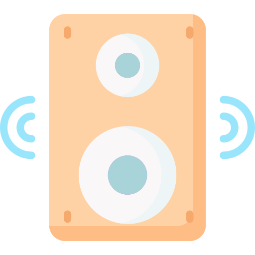 altavoz icono gratis