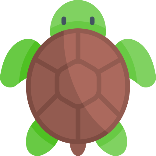 Turtle Kawaii Flat icon