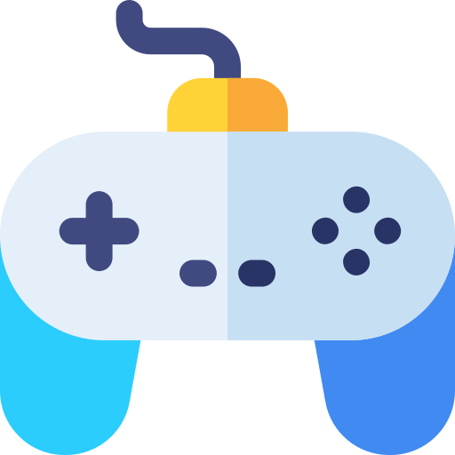 Gamepad Basic Rounded Flat icon