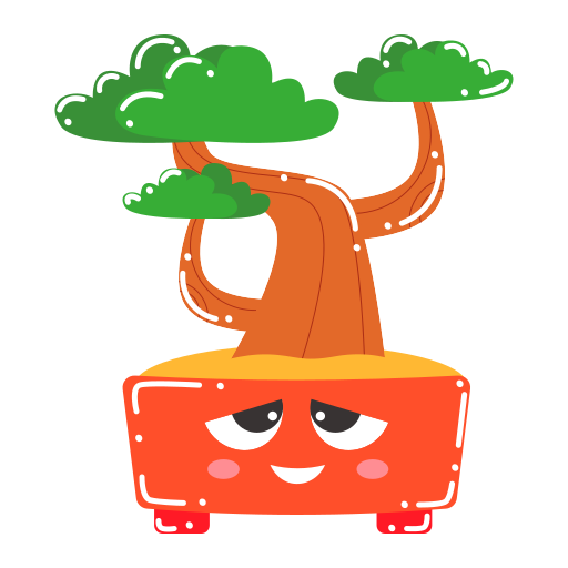bonsaï gratuit sticker