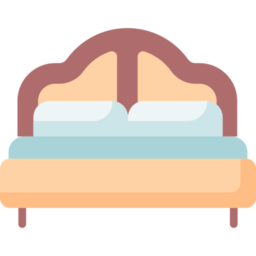 Double bed Special Flat icon