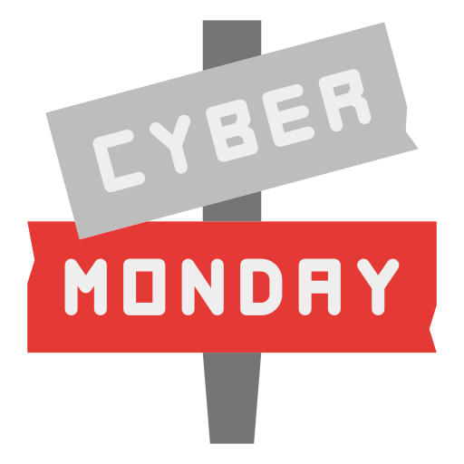 cyber monday icono gratis