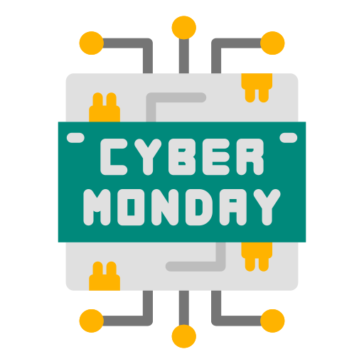 cyber monday icono gratis