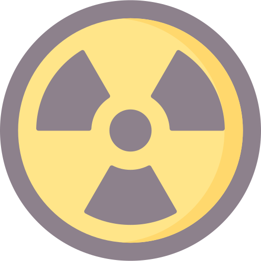 radioactivo icono gratis