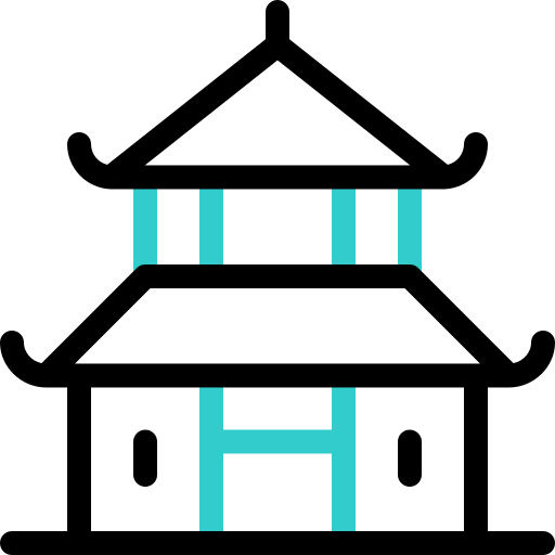 pagoda icono gratis