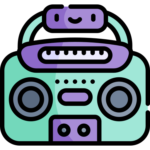 boombox icono gratis