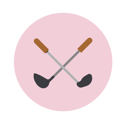 palo de golf icono gratis