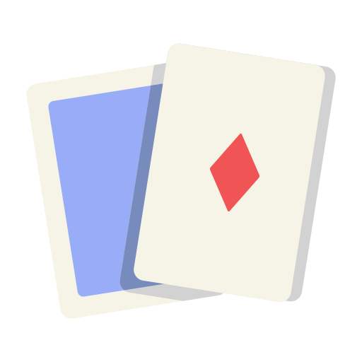 cartas de póquer icono gratis