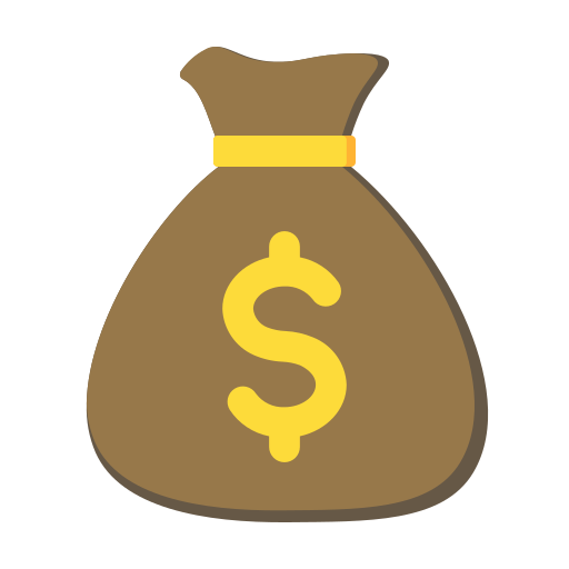 Money bag Generic Flat icon